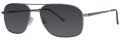 Stetson 8201P Light Gunmetal (058) - with polarized lens Sunglasses - Color Image