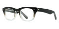 Shuron Sidewinder Black Fade Eyeglasses - Color Image