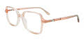 Takumi TK1265 Kids No Clip On Peach To Crystal Gradient (10) Eyeglasses - Color Image