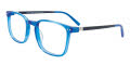 Takumi TK1266 Kids No Clip On Lens Crystal Blue (50) Eyeglasses - Color Image