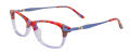 Takumi TK1098 Kids Light Blue and Red and Orange (050) Eyeglasses - Color Image