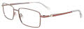 Takumi TK1214 Magnetic Clip-on Lens Steel & Red (020) Eyeglasses - Color Image