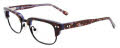 Takumi TK1069 Kids Brown & Crystal & Black & Blue (010) Eyeglasses - Color Image