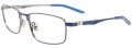 Takumi TK1202 No Clip-On Lens Satin Light Blue (050) Eyeglasses - Color Image