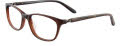 Takumi TK904 No Clip-On Lens Crystal Dark Brown (10) Eyeglasses - Color Image