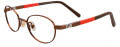 Takumi TK988 - Kids - No Clip on Lens Satin Brown (10) Eyeglasses - Color Image