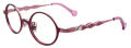 Takumi TK1040 Kids Satin Dark Pink & Light Pink (030) Eyeglasses - Color Image