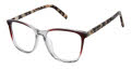 Ted Baker TWUF005 Grey Burgundy - GRY Eyeglasses - Color Image