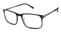 Ted Baker TXL007 Black Grey - BLK Eyeglasses - Color Image