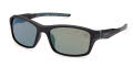 Timberland TB9293 Matte Black / Green Polarized (02R) Sunglasses - Color Image