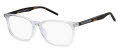 Tommy Hilfiger Th 1737/F - Alternate Fit Crystal Havana (0AIO) Eyeglasses - Color Image