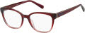 Tommy Hilfiger Th 1840 Red (0C9A) Eyeglasses - Color Image