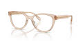 Tory Burch TY2137U Transparent Brown (1954) Eyeglasses - Color Image