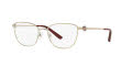 Tory Burch TY1067 Shiny Gold Metal (3297) Eyeglasses - Color Image