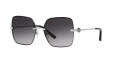 Tory Burch TY6080 Silver / Light Grey Gradient Lens (31618G) Sunglasses - Color Image