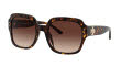 Tory Burch TY7143U Dark Tortoise / Light Brown Dark Brown Gradient Lens (172813) Sunglasses - Color Image