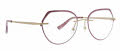 Totally Rimless Visha (366) Gold Eyeglasses - Color Image