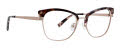 Trina Turk Farrah Pink Tortoise Eyeglasses - Color Image
