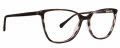Trina Turk Kerris Black Horn Eyeglasses - Color Image