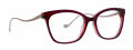Trina Turk Kinsley Plum Eyeglasses - Color Image