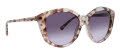 Trina Turk Lundy Pink Tortoise Sunglasses - Color Image