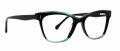 Trina Turk Serena Black Eyeglasses - Color Image