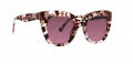 Trina Turk Ellesmere Burgundy Tortoise Sunglasses - Color Image