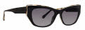 Trina Turk Vathi Black Sunglasses - Color Image