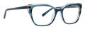 Trina Turk Cadance Teal Eyeglasses - Color Image