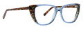 Trina Turk Layton Sky Eyeglasses - Color Image