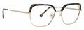 Trina Turk Reagan Gold Eyeglasses - Color Image