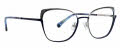 Trina Turk Estella Navy Eyeglasses - Color Image