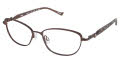 Tura R538 Dark Brown (DBR) Eyeglasses - Color Image