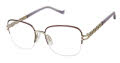 Tura R701 Lilac/Silver (LIL) Eyeglasses - Color Image