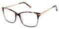 Tura R805 Grey/Rose Gold (GRY) Eyeglasses - Color Image