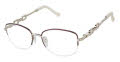 Tura TE282 Lilac/Silver - LIL Eyeglasses - Color Image