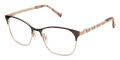 Tura TE283 Brown/Gold - BRN Eyeglasses - Color Image
