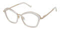 Tura TE285 Clear/Gold - CRY Eyeglasses - Color Image