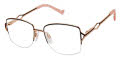 Tura R706 Darkgun/Rose (DGN) Eyeglasses - Color Image