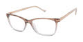 Tura TE271 Brown Lilac (BRN) Eyeglasses - Color Image