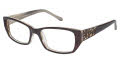 Tura R403 Brown with Ivory Horn (BRN) Eyeglasses - Color Image