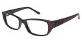 Tura R403 Burgundy Tort (BUR) Eyeglasses - Color Image