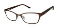 Tura R566 Brown (BRN) Eyeglasses - Color Image