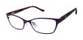 Tura R566 Eggplant (EGG) Eyeglasses - Color Image
