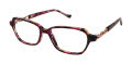 Tura R577 Purple Tortoise (PUR) Eyeglasses - Color Image