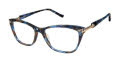 Tura R560 Navy (NAV) Eyeglasses - Color Image