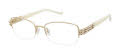 Tura TE253 Gold (GLD) Eyeglasses - Color Image