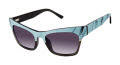 L.A.M.B. LA563 Turquoise / Grey (TUR) Sunglasses - Color Image