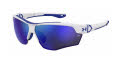 Under Armour UA Yard Dual Jr. Matte White Blue / Blue Multilayer Oleophobic (WWK) Sunglasses - Color Image