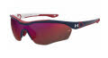 Under Armour UA Yard Pro Matte Blue White / Infrared Oleophobic (ZE3) Sunglasses - Color Image